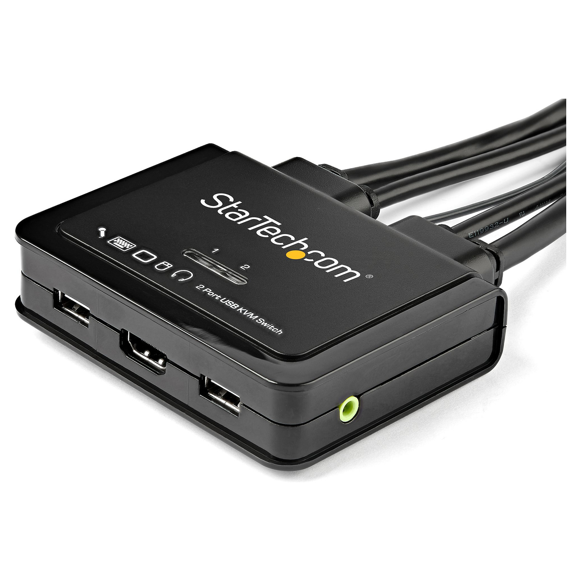 KVM preklopnik STARTECH SV211HDUA4K (2-portni, 4K 60Hz, HDMI, USB, Audio, daljinski prekidač)-6
