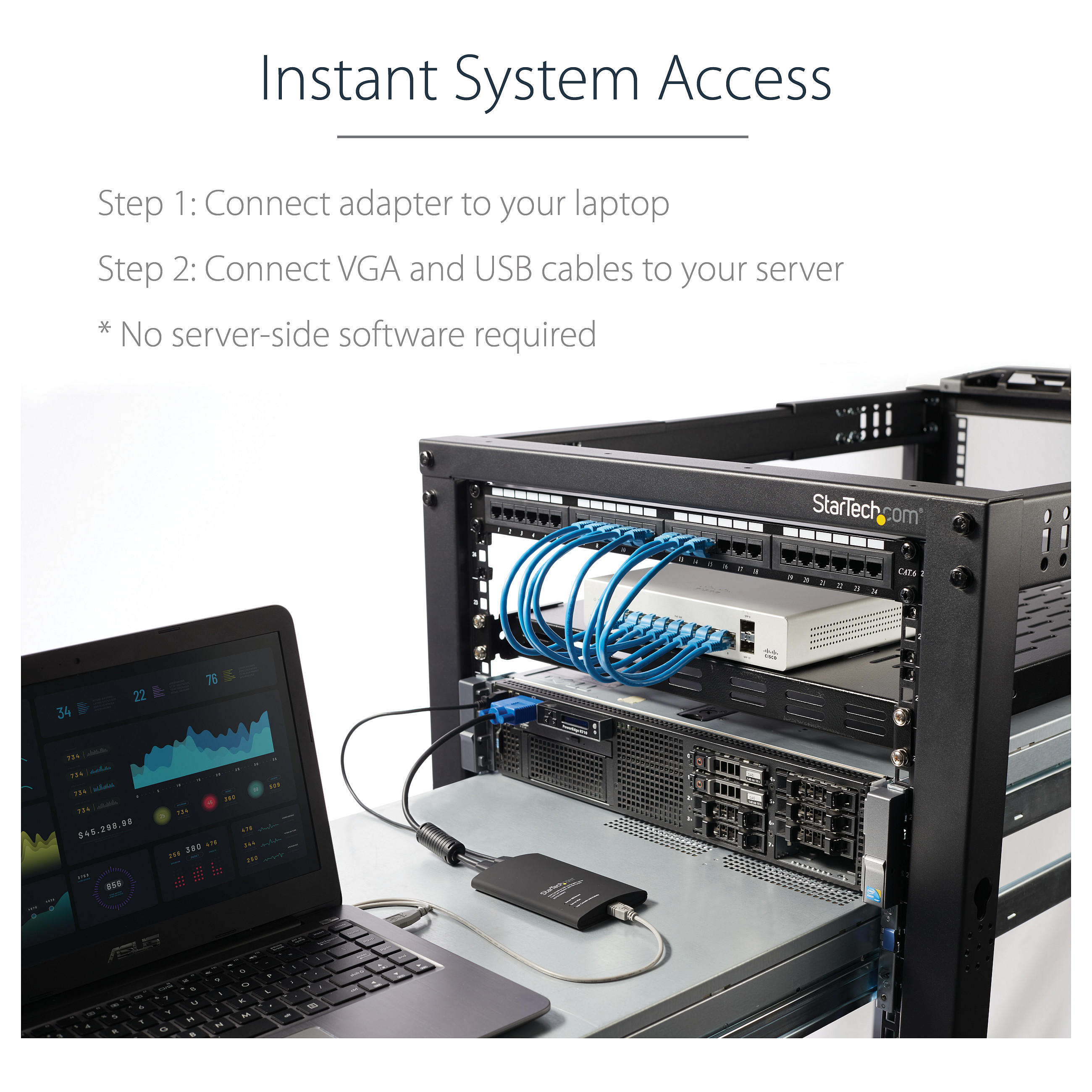 KVM adapter STARTECH.COM NOTECONS02 (USB, prijenosni, 1920x1200, prijenos datoteka)-10