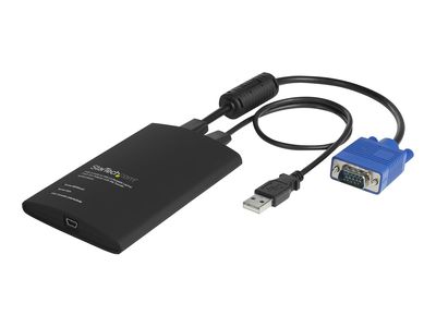KVM adapter STARTECH.COM NOTECONS02 (USB, prijenosni, 1920x1200, prijenos datoteka)-0