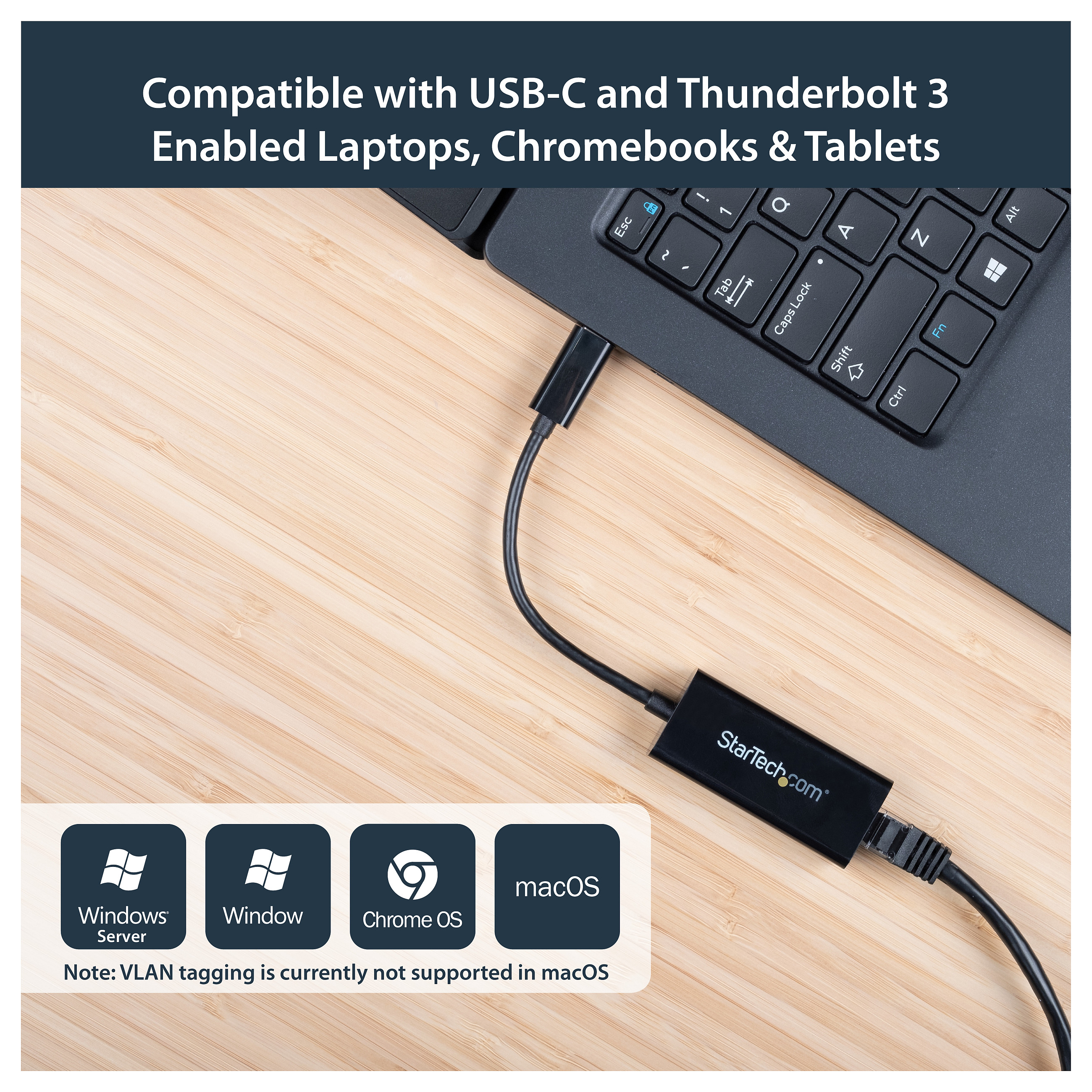 Mrežni adapter US1GC30B STARTECH.COM (USB-C)-8