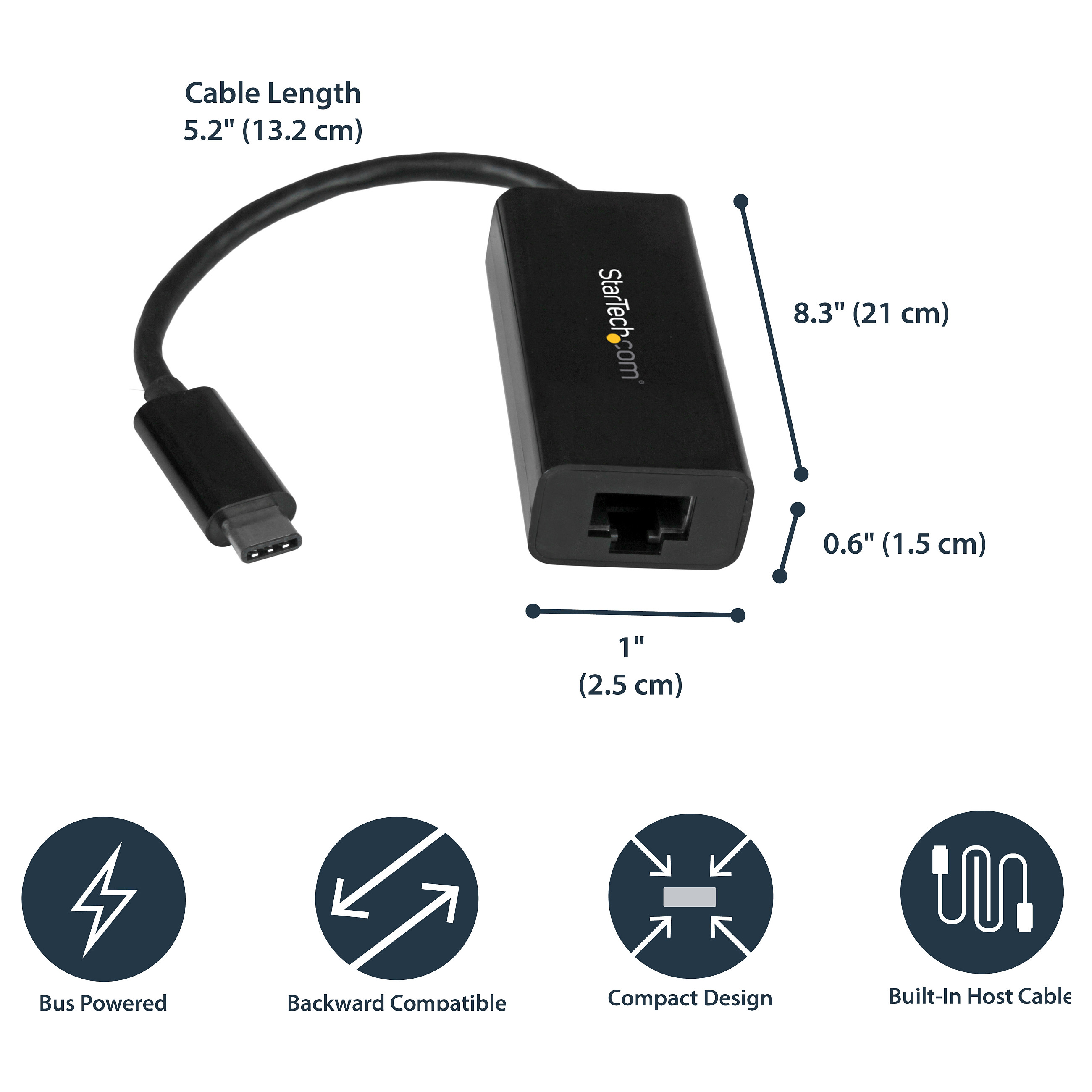 Mrežni adapter US1GC30B STARTECH.COM (USB-C)-9
