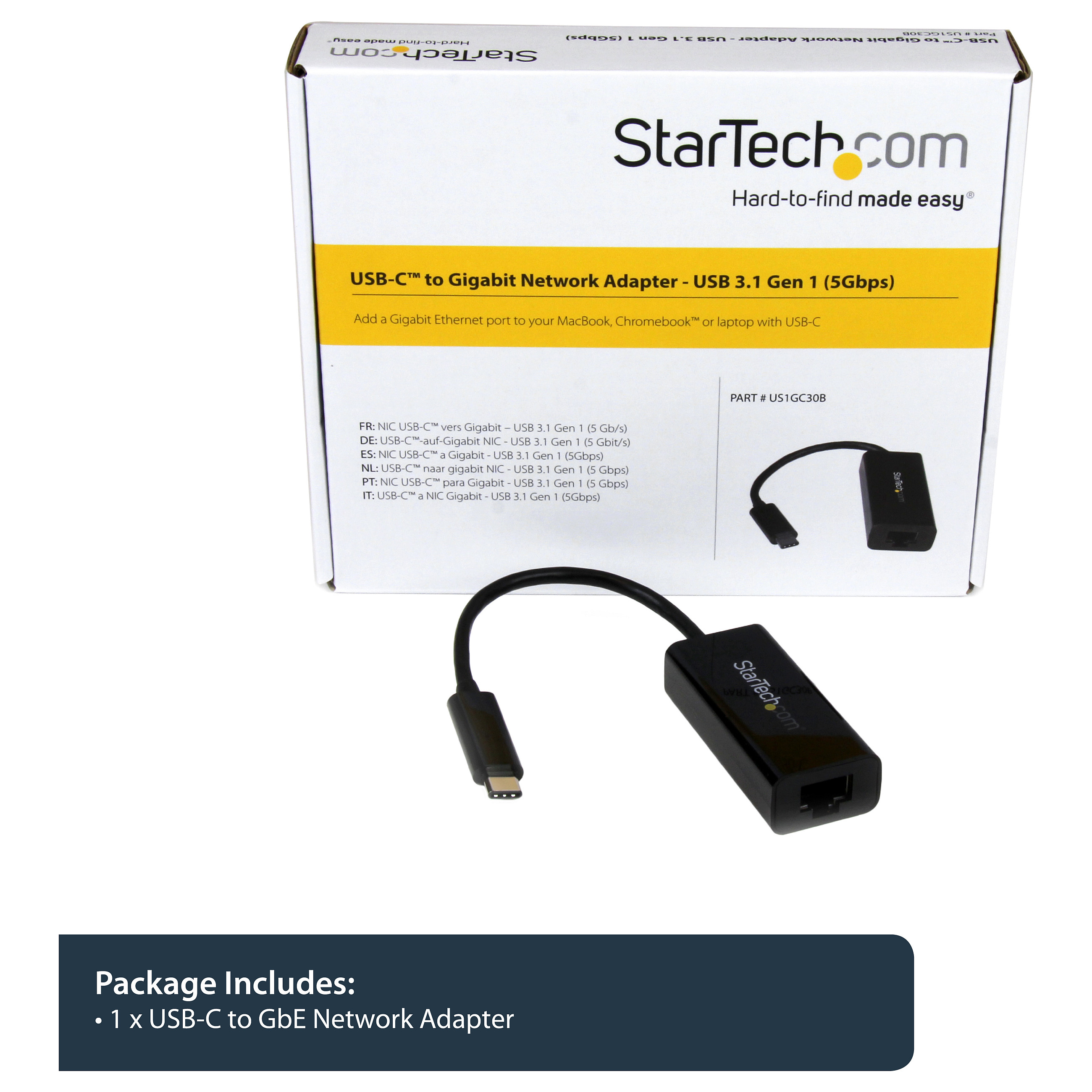 Mrežni adapter US1GC30B STARTECH.COM (USB-C)-10