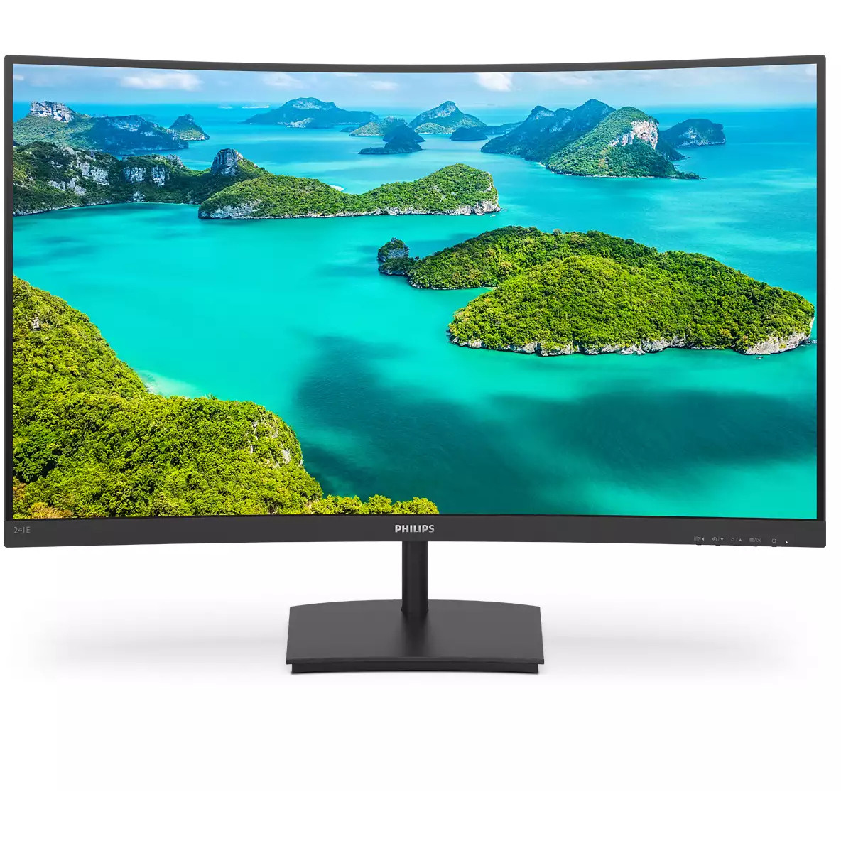 Monitor PHILIPS E-line 241E1SC 24" curved Full HD-3