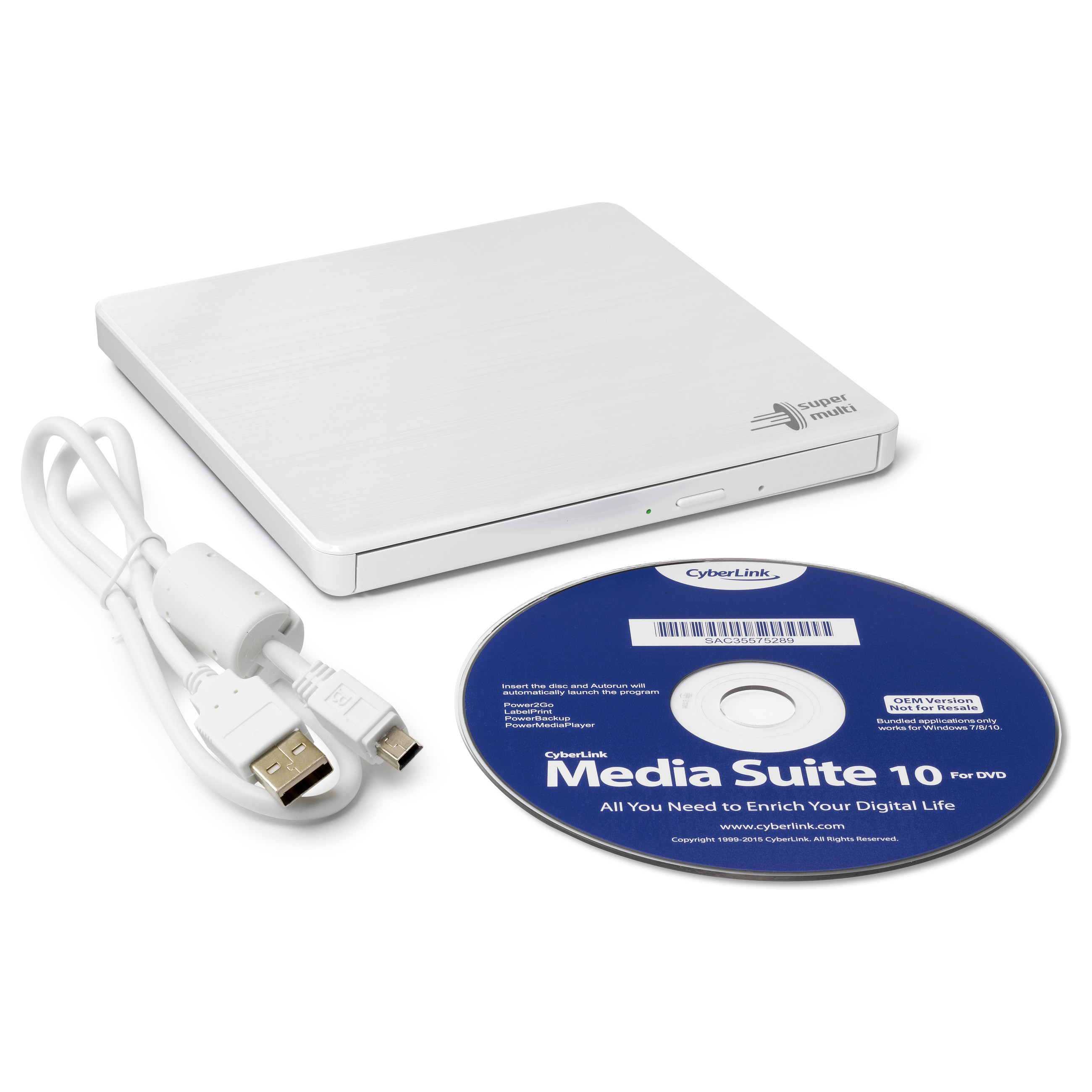 DVD pisac HLDS GP60NW60.AUAE12W USB (vanjski) bijela-7