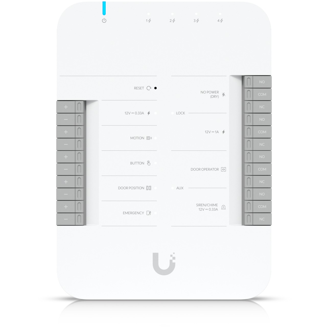 Kontroler za vrata UBIQUITI UniFi Access Hub (Ethernet, sigurnosni, PoE)-6