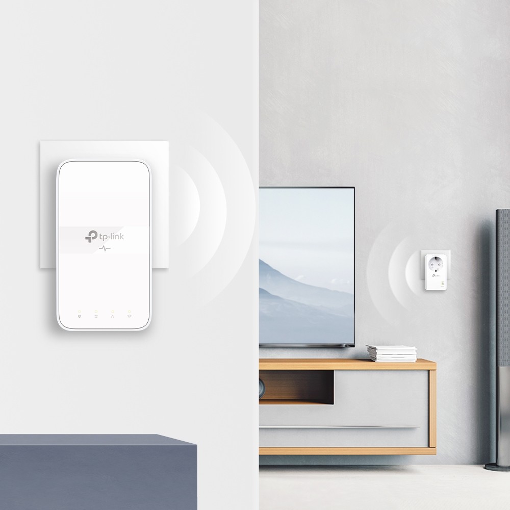 Kit za napajanje preko mreže TP-LINK TL-WPA7617 (KIT V1, Powerline Wi-Fi Kit, most, 802.11a/b/g/n/ac, za utičnicu, s TP-Link TL-PA7017P)-5