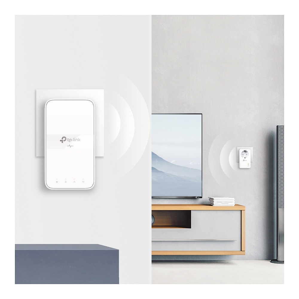 Kit za napajanje preko mreže TP-LINK TL-WPA7617 (KIT V1, Powerline Wi-Fi Kit, most, 802.11a/b/g/n/ac, za utičnicu, s TP-Link TL-PA7017P)-10