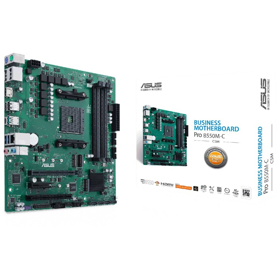 Matična ploča ASUS Pro B550M-C/CSM (micro ATX, Socket AM4, AMD B550)-6
