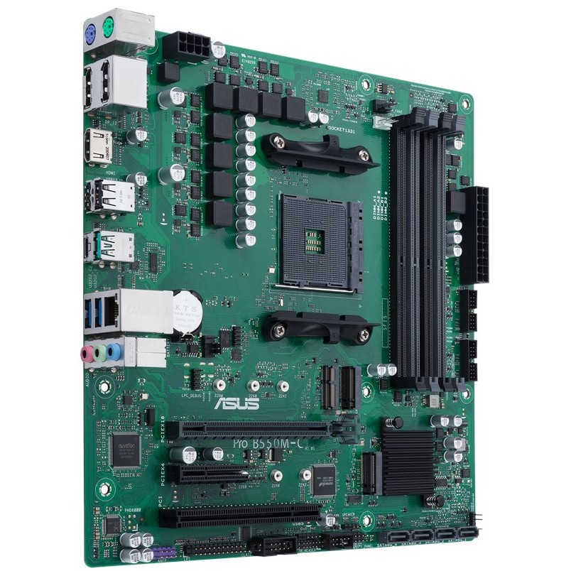 Matična ploča ASUS Pro B550M-C/CSM (micro ATX, Socket AM4, AMD B550)-8