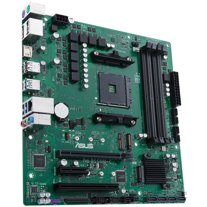 Matična ploča ASUS Pro B550M-C/CSM (micro ATX, Socket AM4, AMD B550)-9