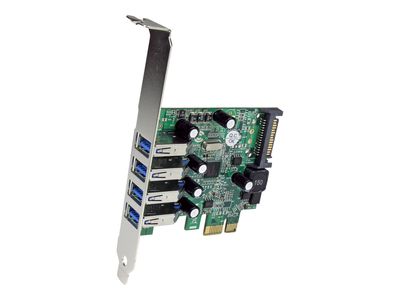 PCIe USB 3.0 kontroler kartica STARTECH.COM PEXUSB3S4V (4x USB 3.0, SATA napajanje, UASP)-0