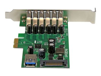 PCI Express USB kartica STARTECH.COM PEXUSB3S7 (7x USB 3.2 Gen 1, SATA napajanje, UASP)