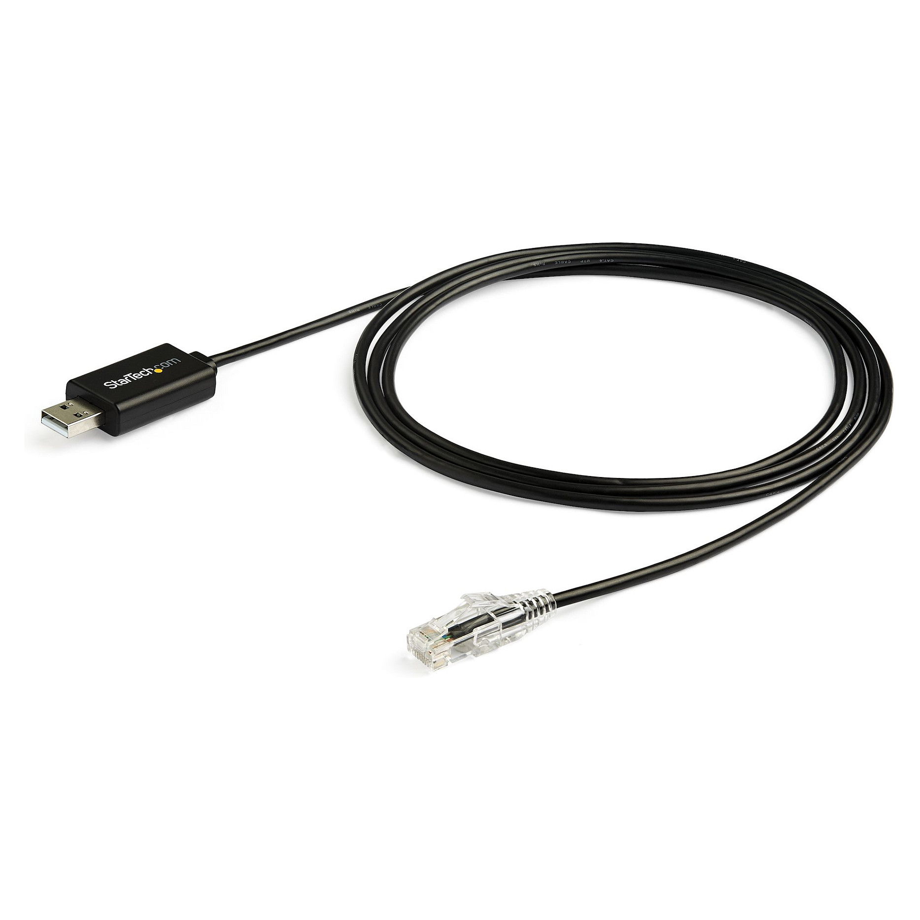 Serijski kabel STARTECH.COM ICUSBROLLOVR duljine 6 ft (1,8 m) (Cisco USB konzolni kabel, USB na RJ45 kabel za rollover, 460 Kbps, kompatibilan s Windowsom,-7