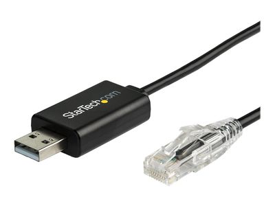 Serijski kabel STARTECH.COM ICUSBROLLOVR duljine 6 ft (1,8 m) (Cisco USB konzolni kabel, USB na RJ45 kabel za rollover, 460 Kbps, kompatibilan s Windowsom,-3