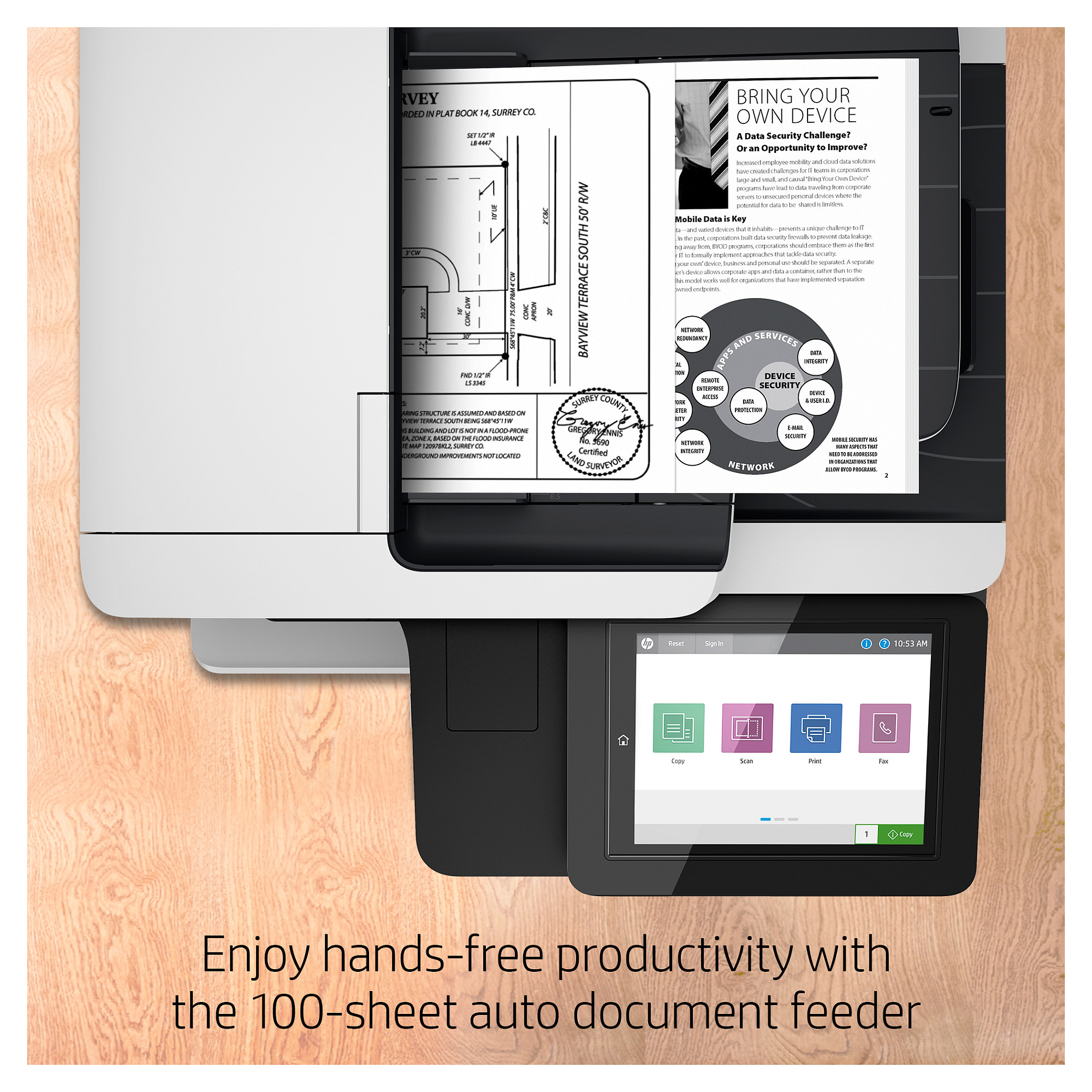 Printer HP LASERJET ENTERPRISE M528f-12