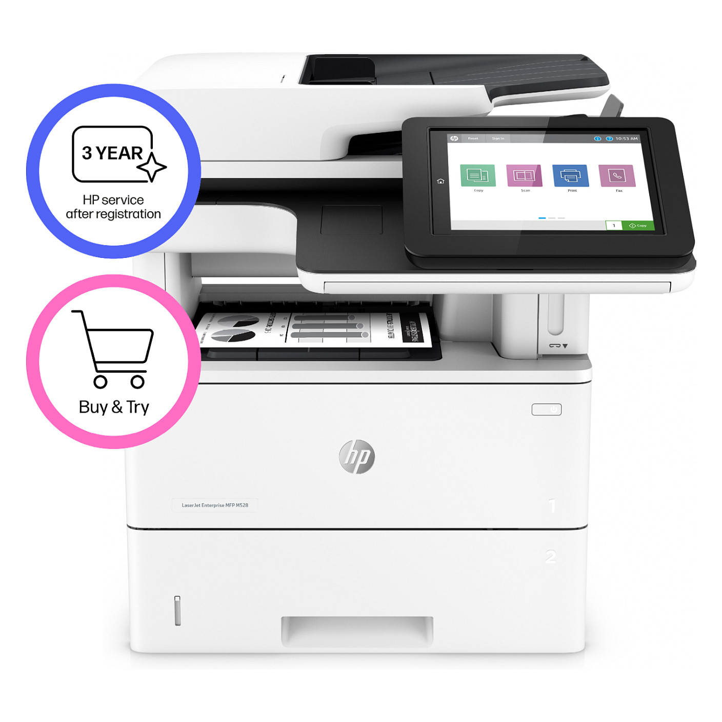 Printer HP LASERJET ENTERPRISE M528f-21