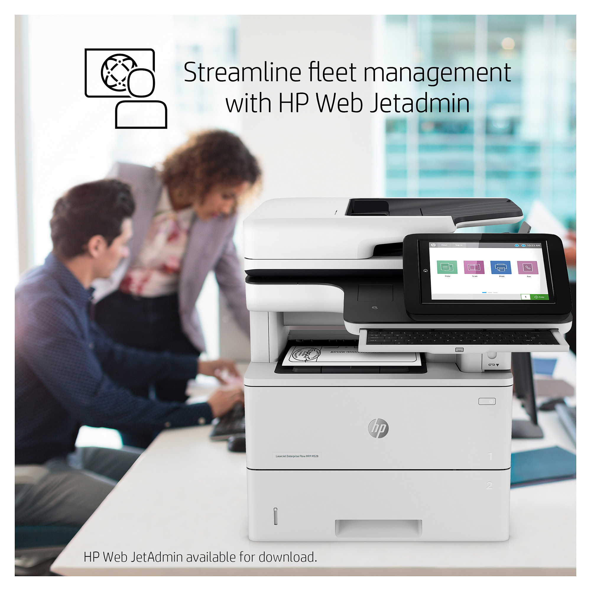Višenamjenski pisač HP LASERJET ENTERPRISE FLOW M528Z MFP A4-14