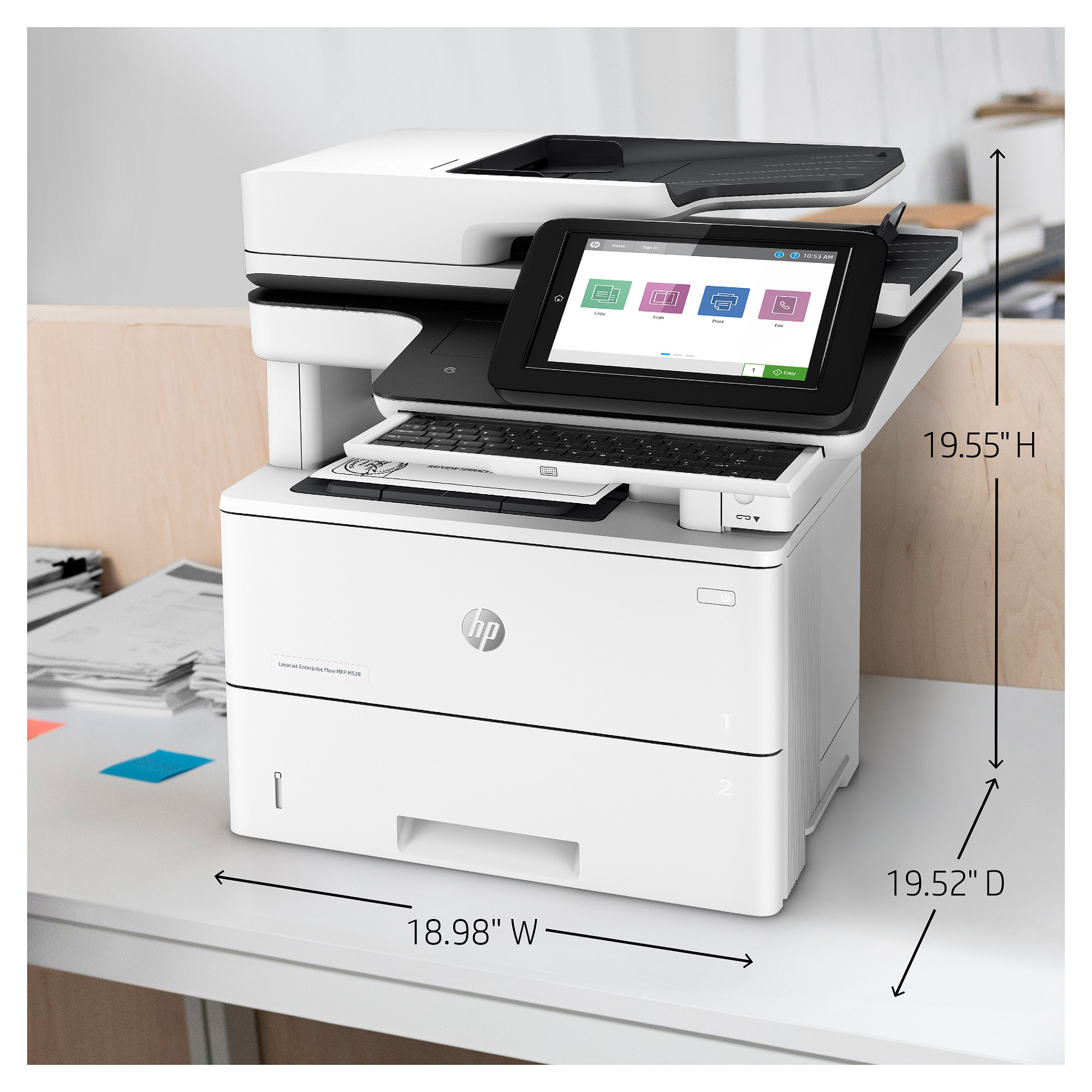 Višenamjenski pisač HP LASERJET ENTERPRISE FLOW M528Z MFP A4-17