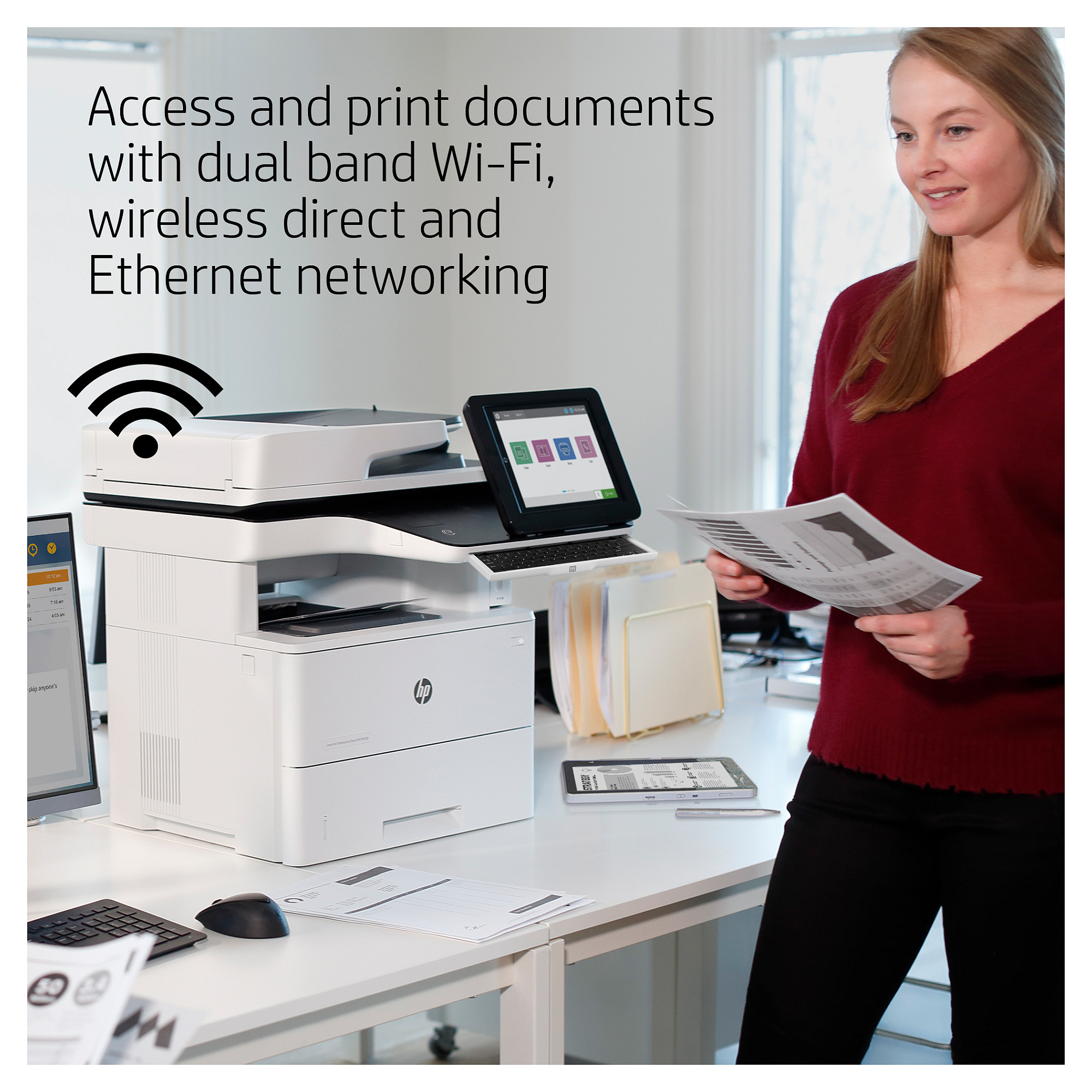 Višenamjenski pisač HP LASERJET ENTERPRISE FLOW M528Z MFP A4-18