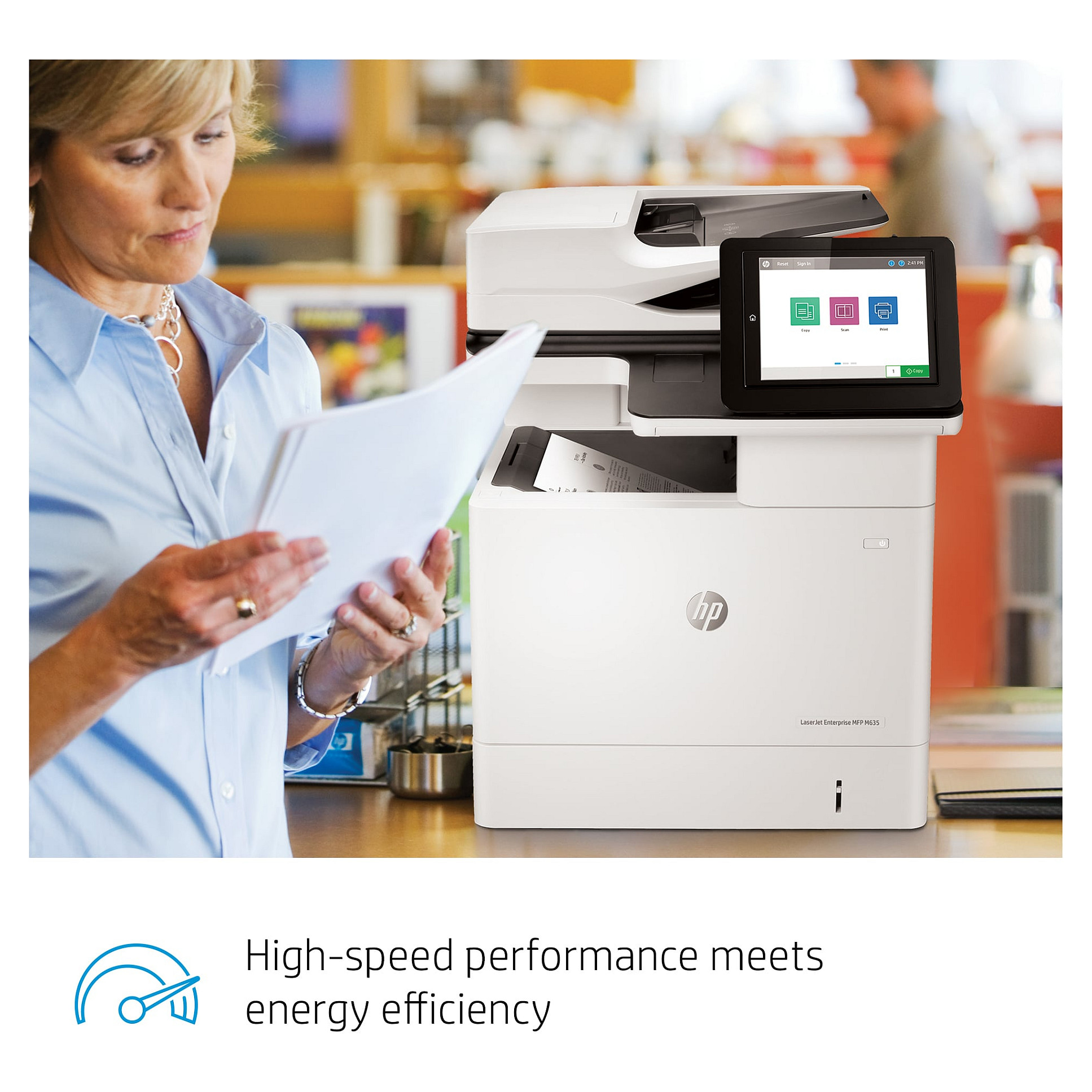 Pisač HP LaserJet Enterprise M635h MFP A4-13