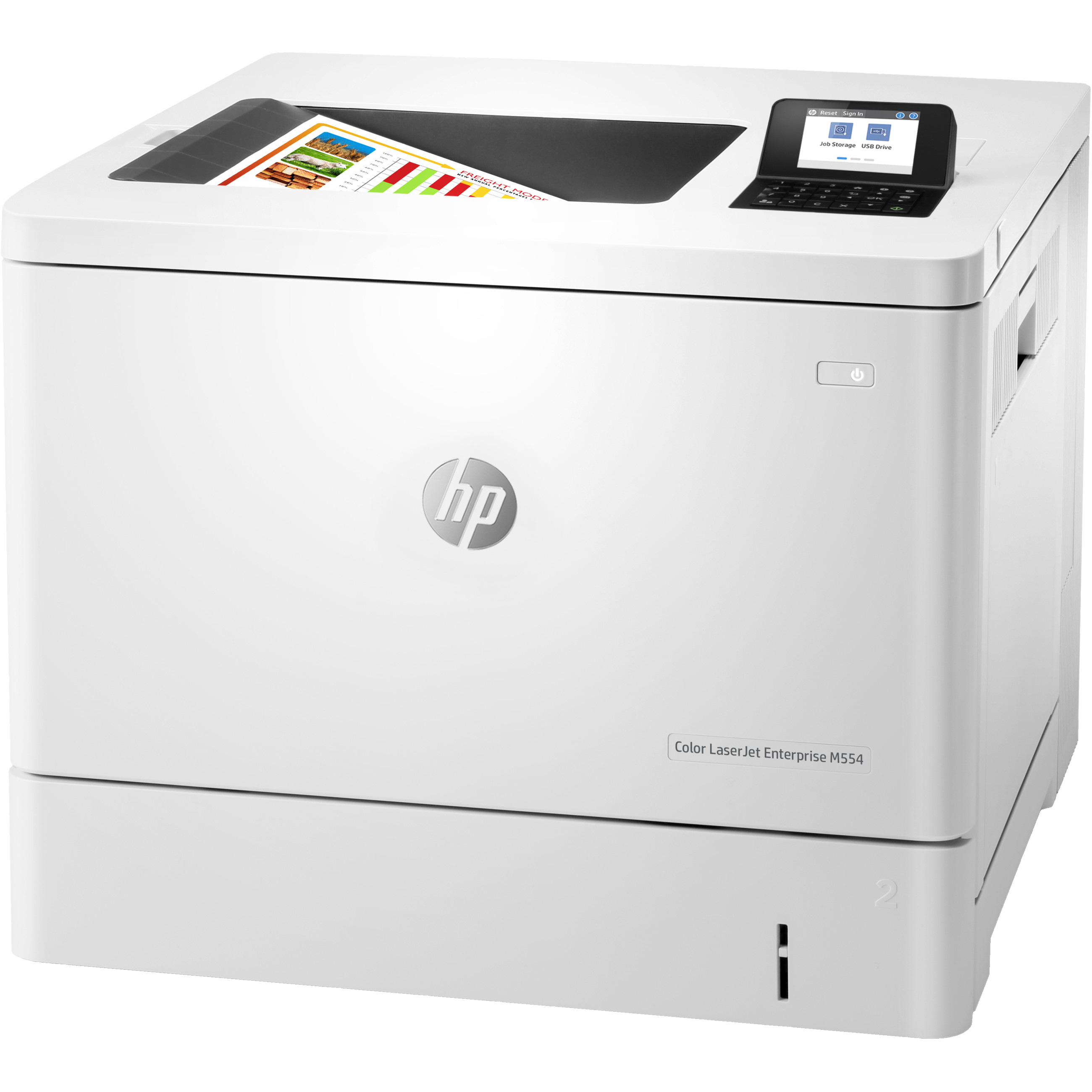 Printer HP LASERJET ENTERPRISE M554DN (color, laser, 40 stranica u minuti, automatski obostrani ispis, 1200 x 1200 dpi)-7