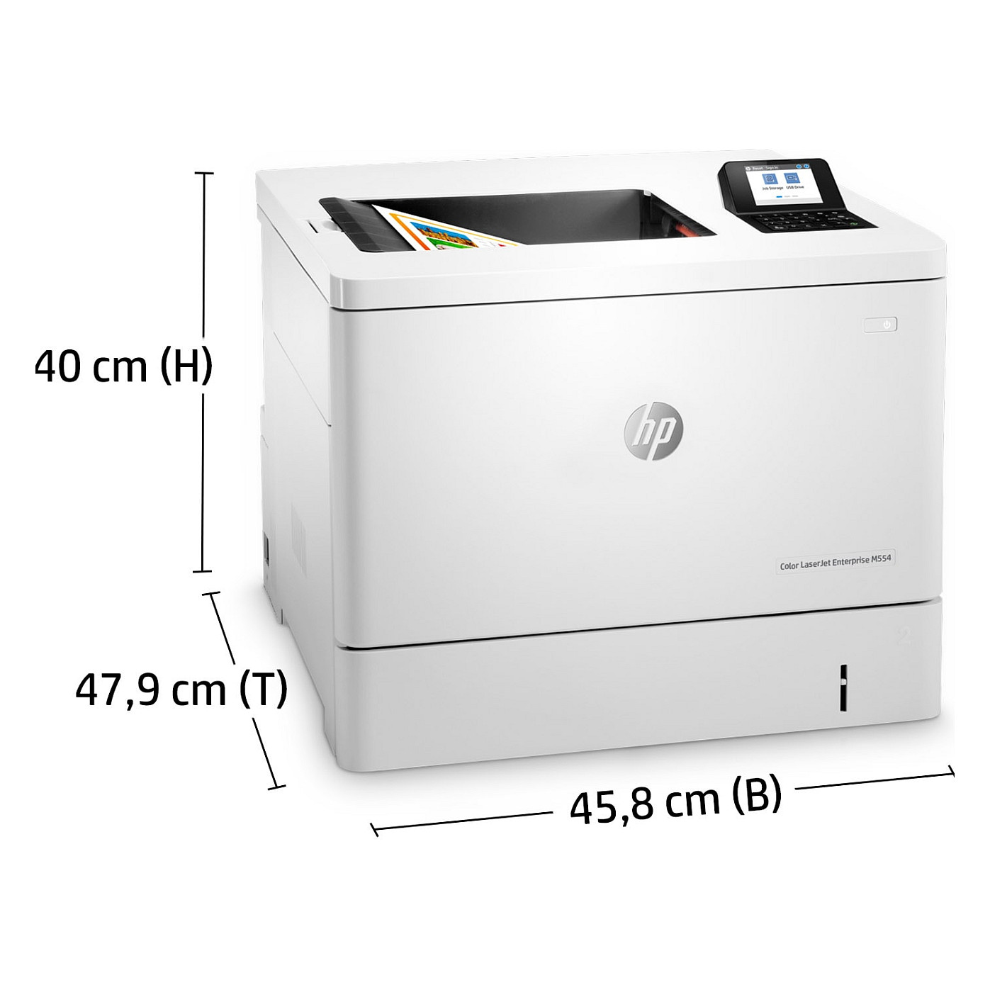 Printer HP LASERJET ENTERPRISE M554DN (color, laser, 40 stranica u minuti, automatski obostrani ispis, 1200 x 1200 dpi)-18