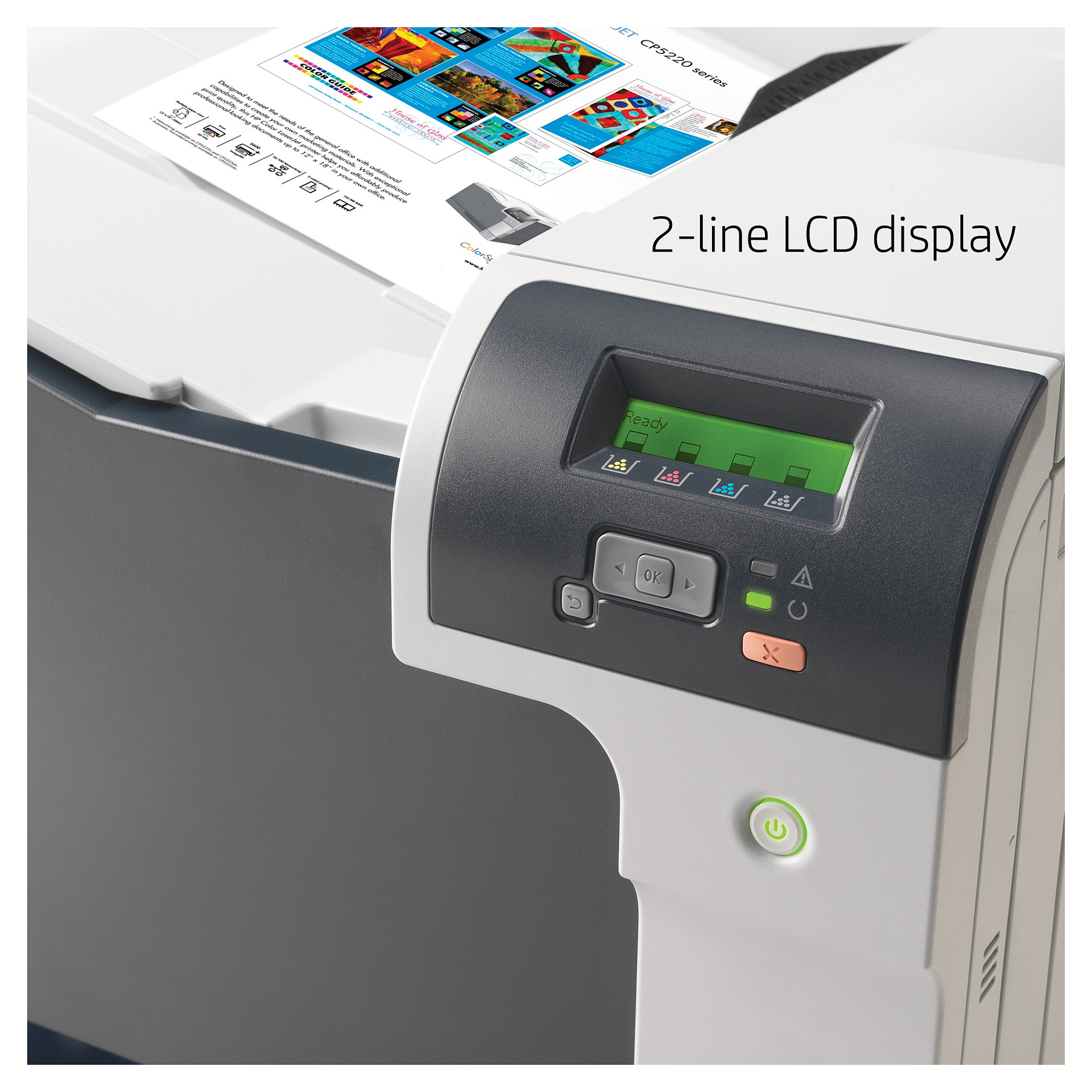 HP Laser Printer LaserJet CP5225dn-17