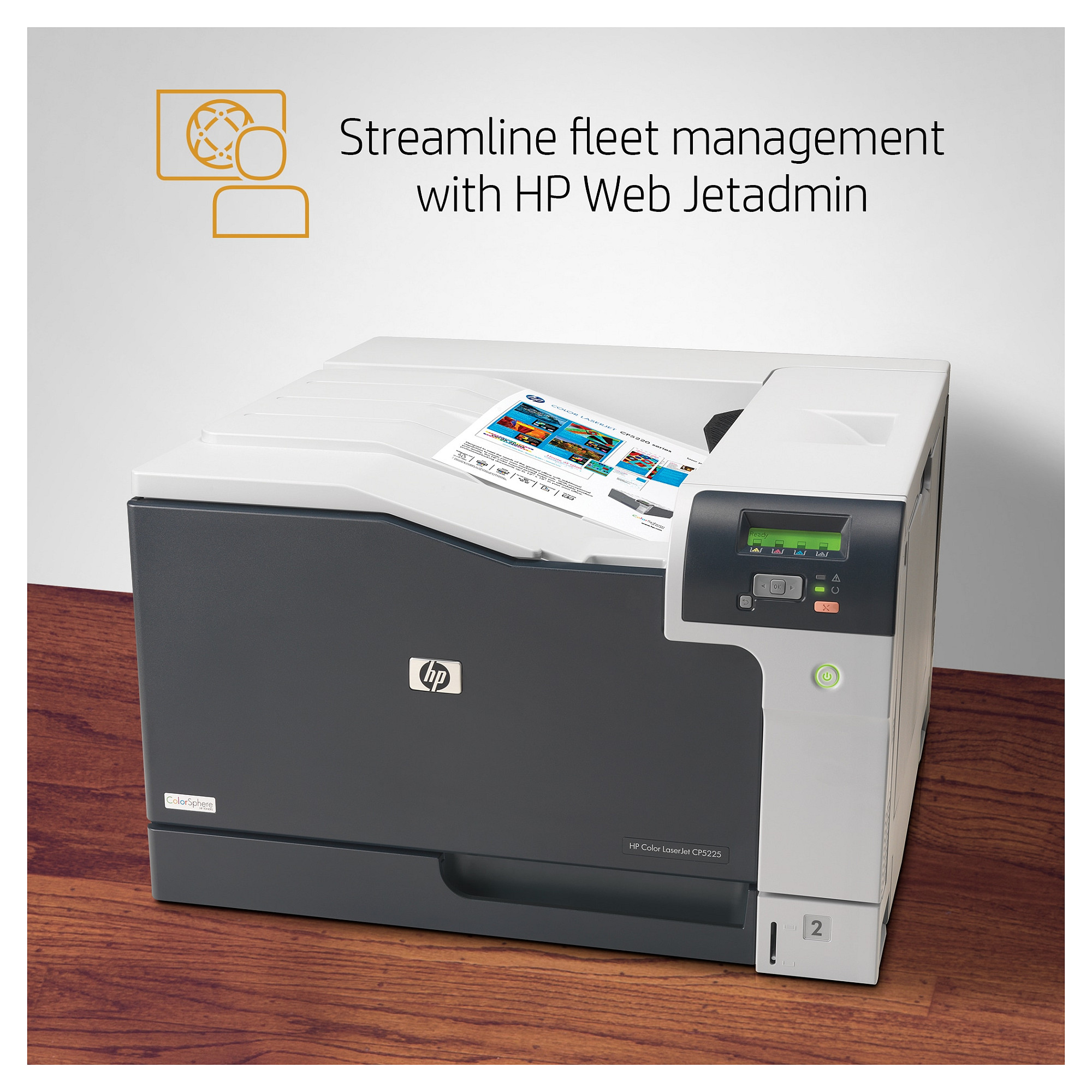 HP Laser Printer LaserJet CP5225dn-20
