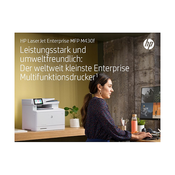 Višenamjenski pisač HP LASERJET ENTERPRISE MFP M430F (crna boja, funkcija ispisa, skeniranja, kopiranja i faksa, automatski obostrani ispis)-17