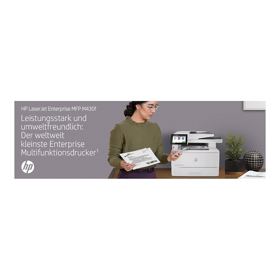 Višenamjenski pisač HP LASERJET ENTERPRISE MFP M430F (crna boja, funkcija ispisa, skeniranja, kopiranja i faksa, automatski obostrani ispis)-18