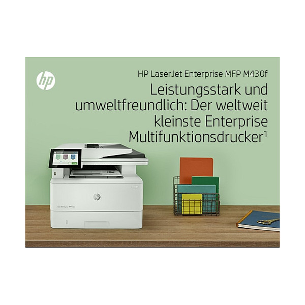 Višenamjenski pisač HP LASERJET ENTERPRISE MFP M430F (crna boja, funkcija ispisa, skeniranja, kopiranja i faksa, automatski obostrani ispis)-25