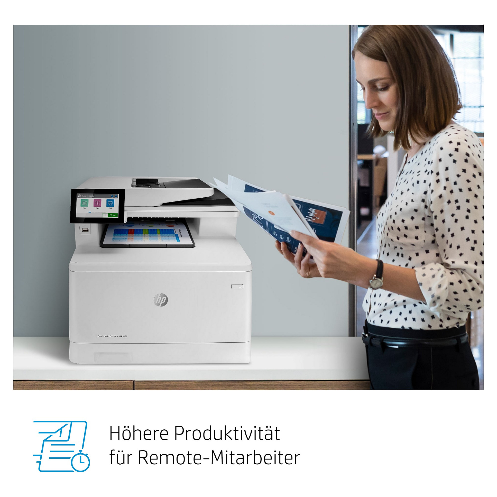Višenamjenski pisač HP LaserJet Enterprise MFP M480f (laserski, u boji)-16