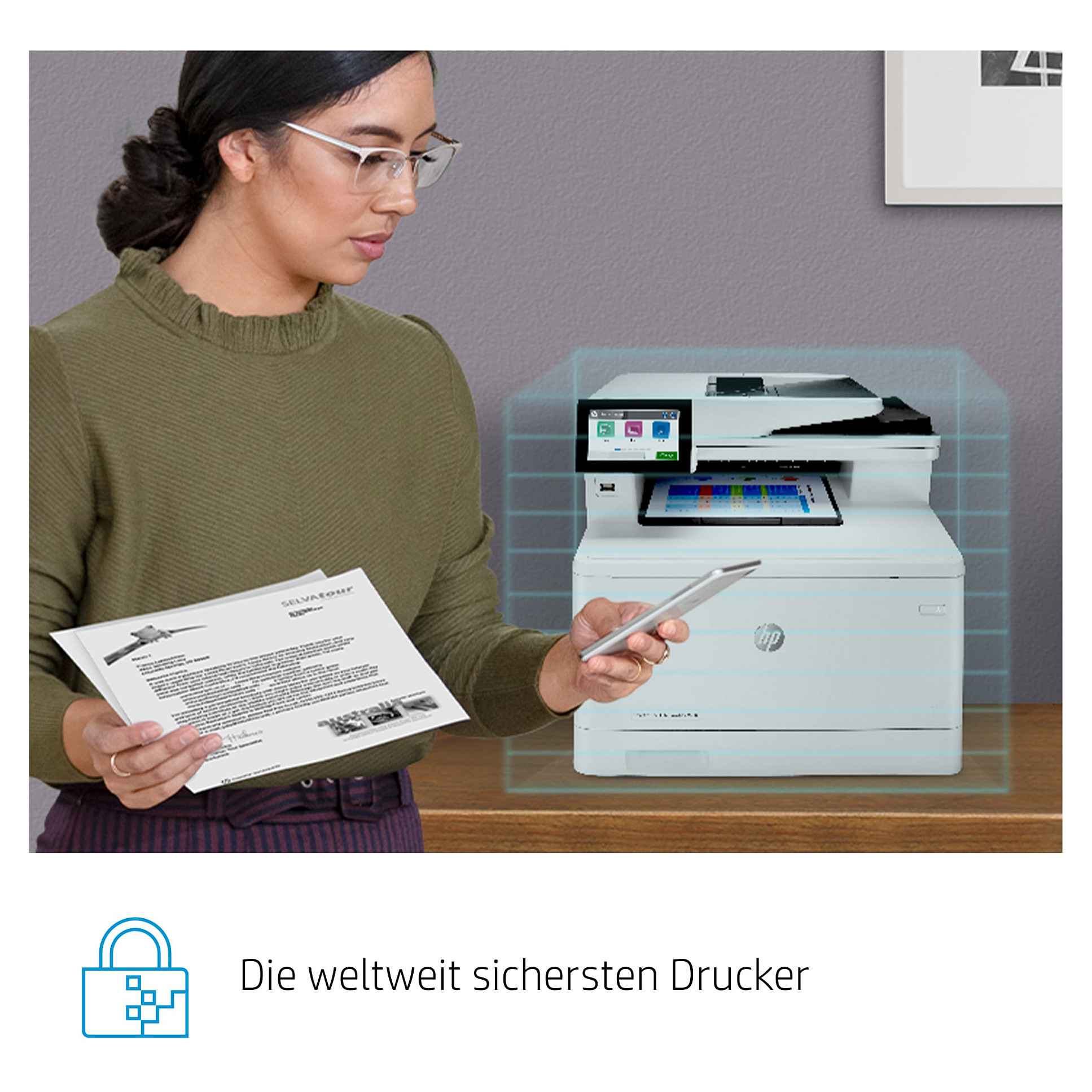 Višenamjenski pisač HP LaserJet Enterprise MFP M480f (laserski, u boji)-24