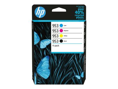 HP 953 - 4-pack - crna, yellow, cyan, magenta - original - ink cartridge-0