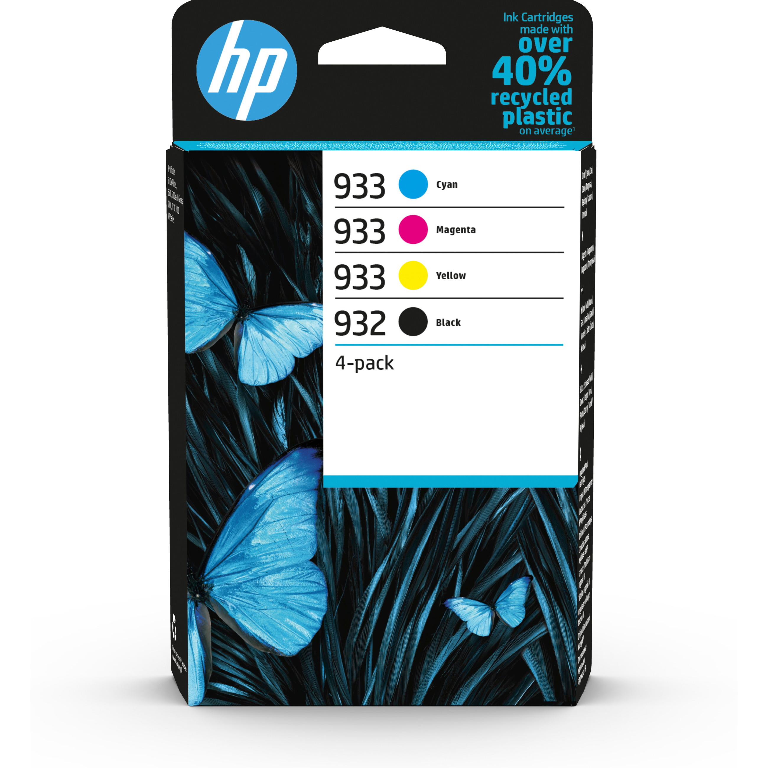 Toner HP 932/933 Combo Pack 4-pack crna boja, žuta boja, plava boja, magenta boja-1