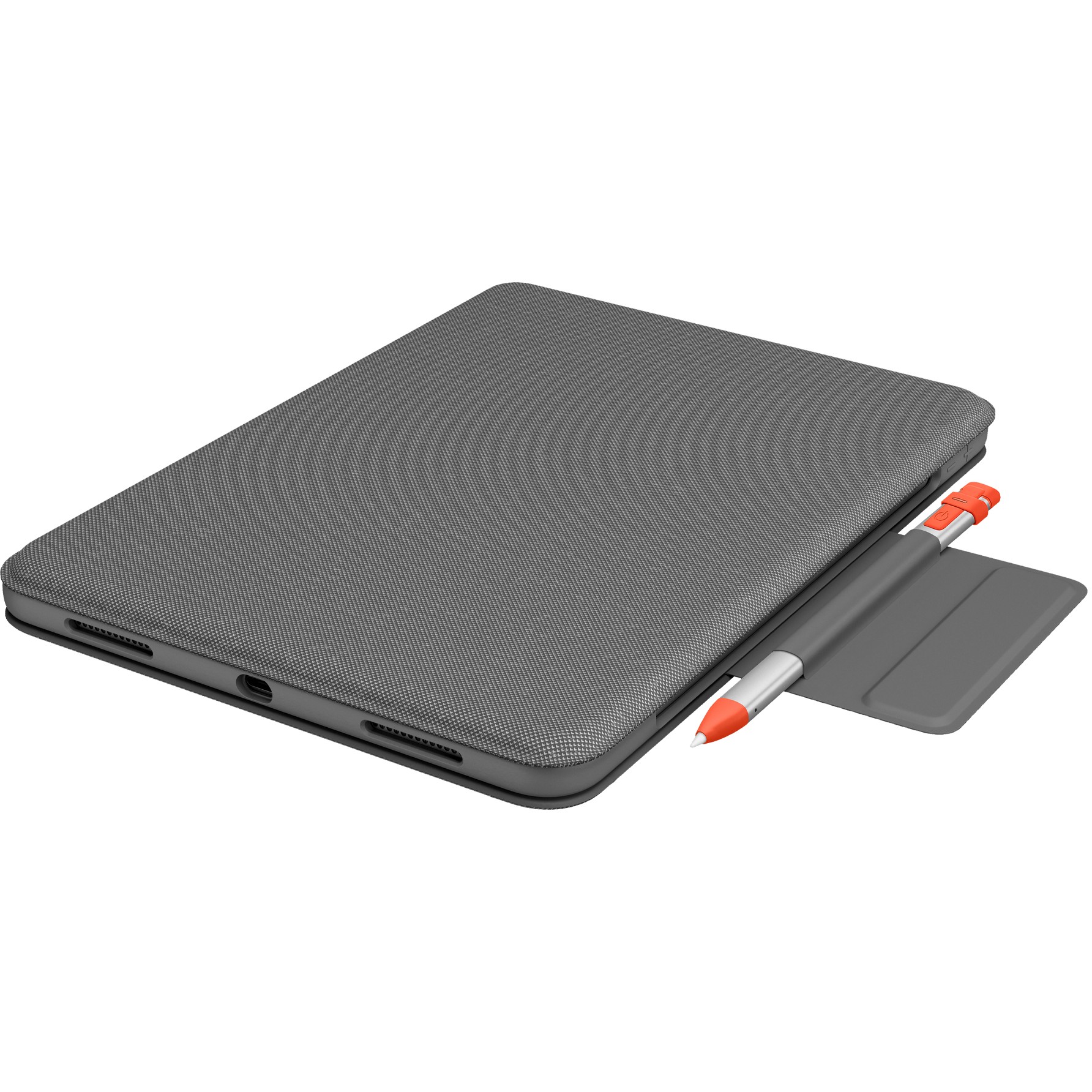 Tipkovnica LOGITECH Folio Touch s futrolom i trackpadom, QWERTZ, njemački, oxford siva – internacionalna non HR tipkovnica-8