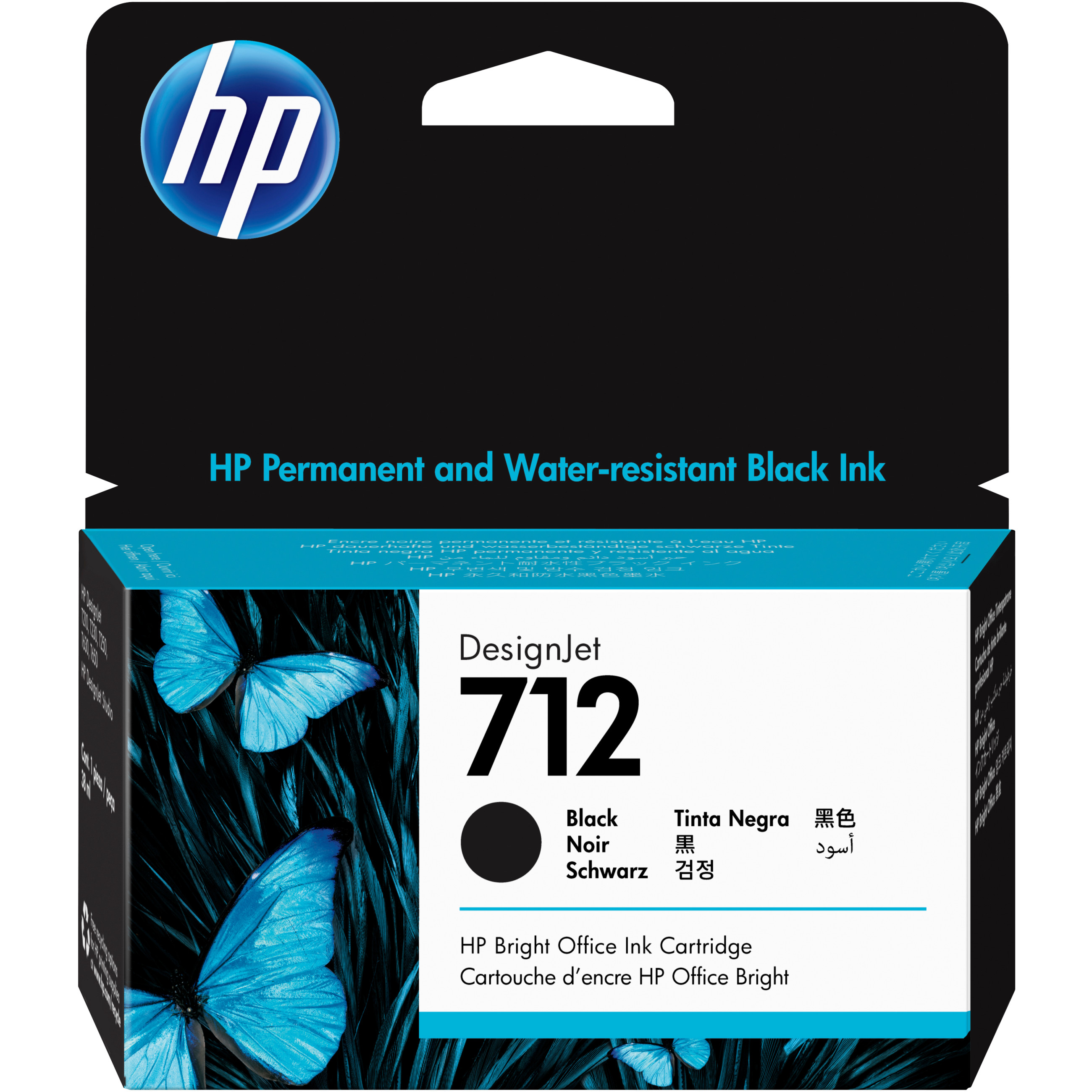 Tinta za ploter HP 712 (original) crna-1