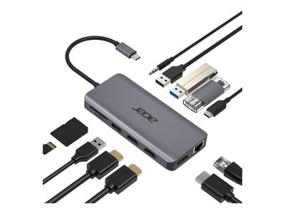 Priključna stanica ACER USB Type-C Dock II (12-u-1)-3