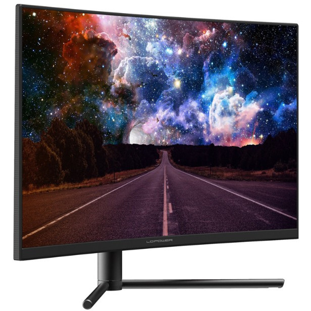 Monitor LC Power LC-M27-FHD-240-C (27" VA, 240Hz, 1920 x 1080 FHD, zakrivljeni, gaming crni)-2