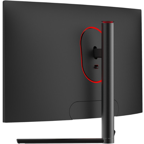 Monitor LC Power LC-M27-FHD-240-C (27" VA, 240Hz, 1920 x 1080 FHD, zakrivljeni, gaming crni)-6
