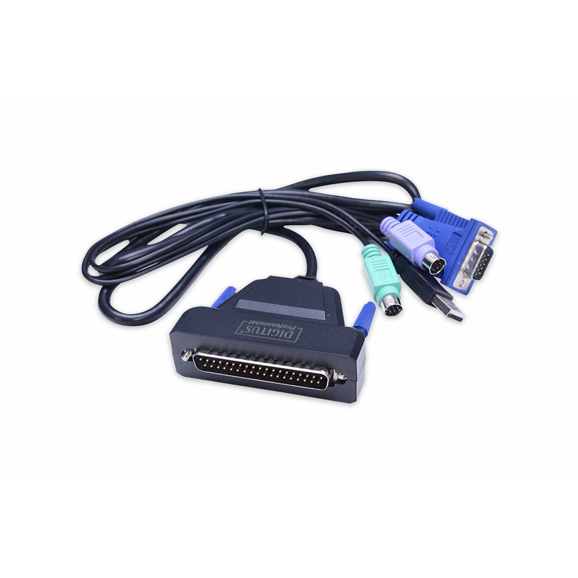 Modularna KVM konzola DIGITUS DS-72211-1GE (48.3 cm, 19", 1366 x 768 WXGA HD)-9