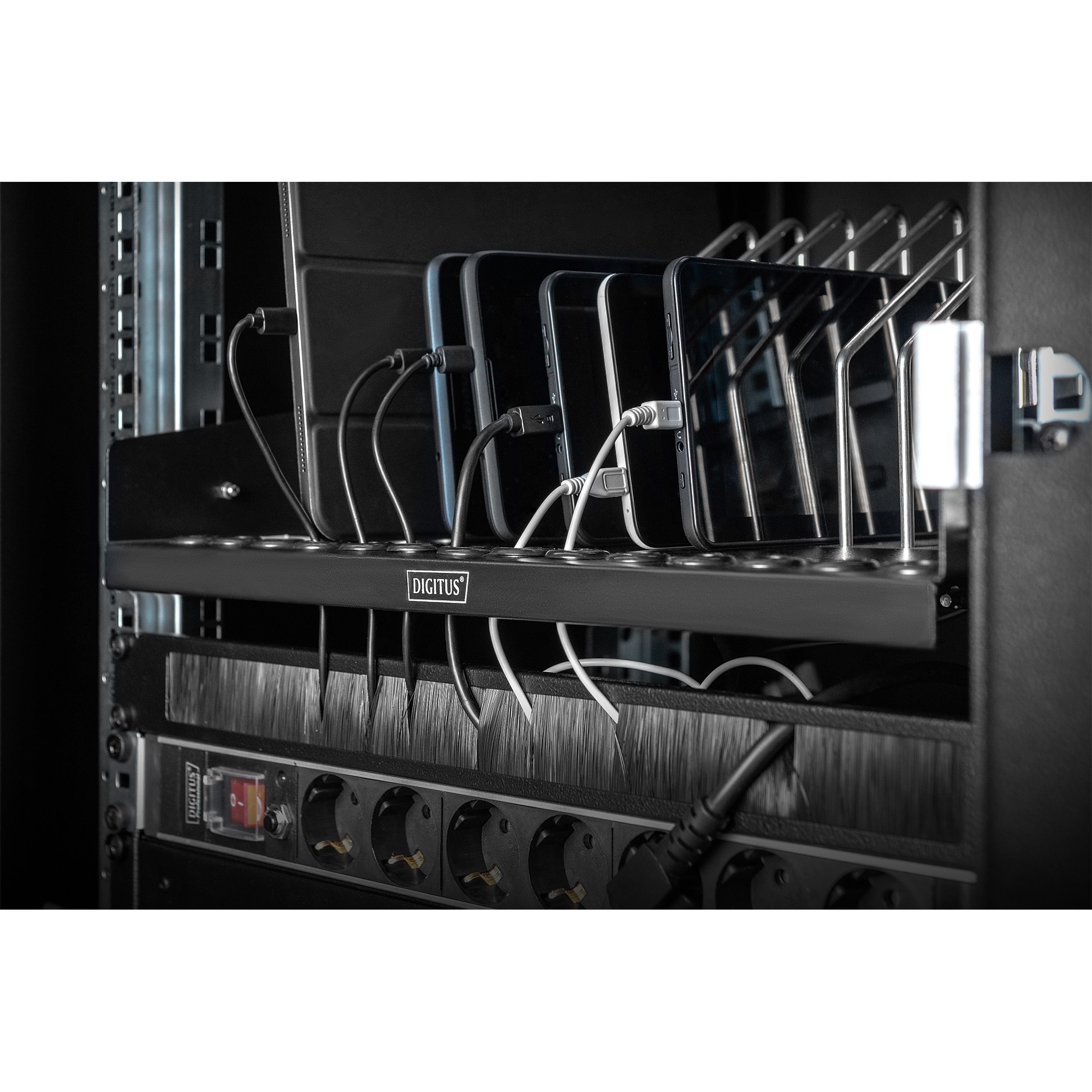Polica DIGITUS DN-97665 rack shelf - 1U-10