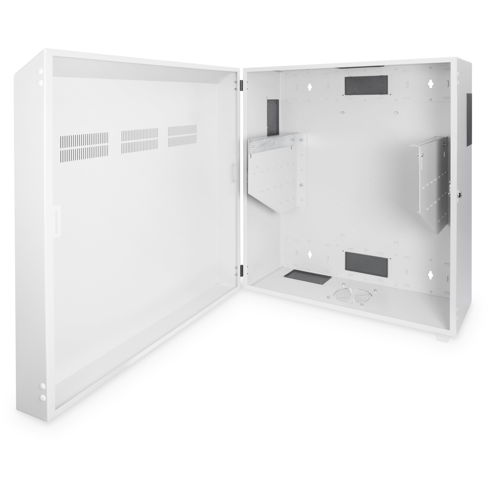 Ormar DIGITUS Professional DN-19 WM-V6U-SL - 6U (za vertikalnu montažu, štedi prostor, za mreže, DVR, zvučnu opremu, patching aplikacije)-2