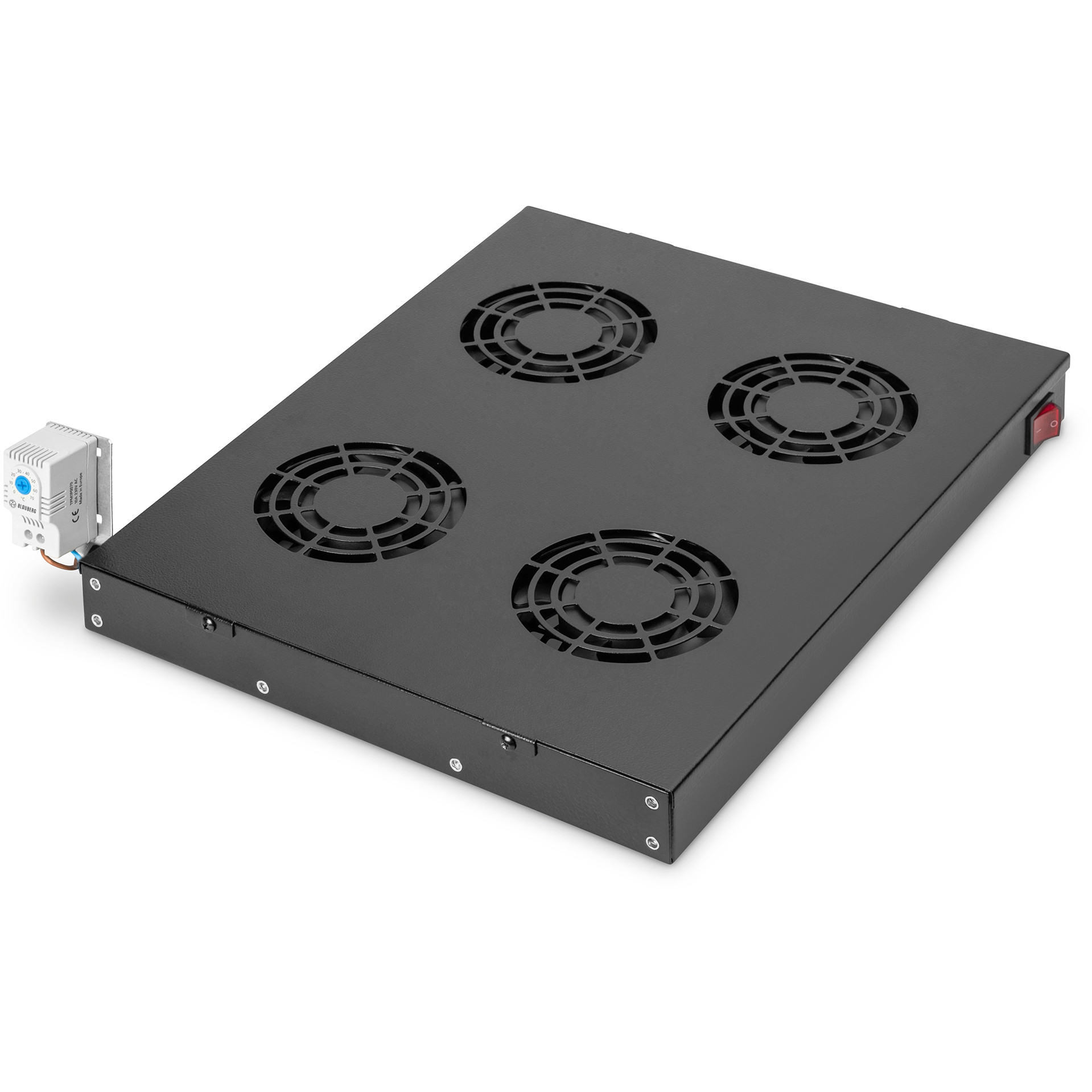 Ladica za ventilatore DIGITUS Professional Line DN-19 FAN-4-HO-SW (za ormar)-4