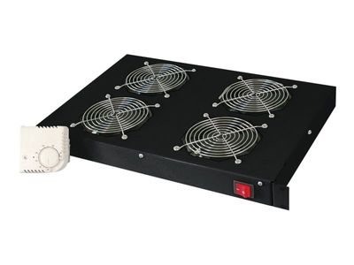 Ladica za ventilatore DIGITUS Professional Line DN-19 FAN-4-HO-SW (za ormar)