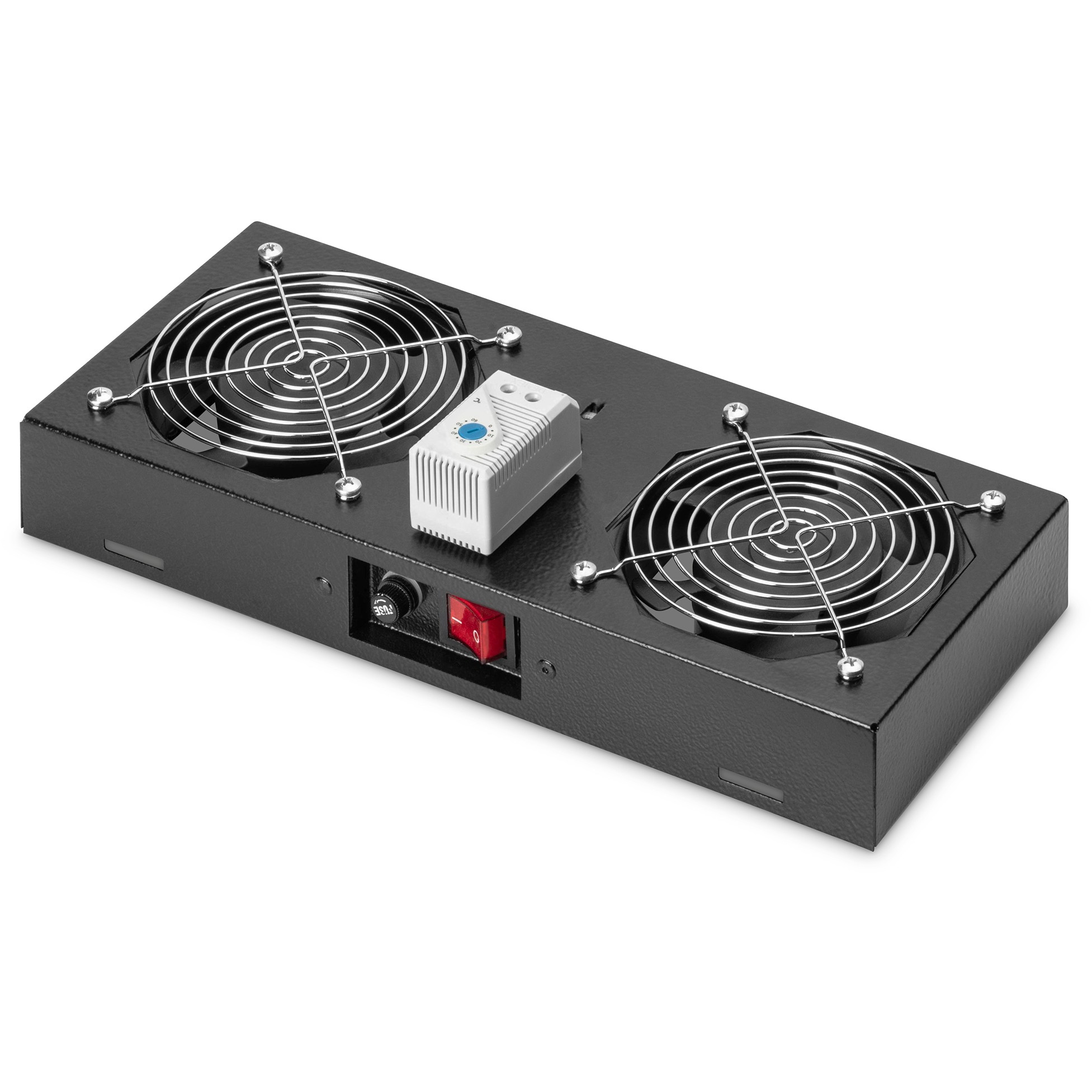 Ladica za ventilator u ormaru DIGITUS Professional Line DN-19 FAN-2-WM-T-SW-0