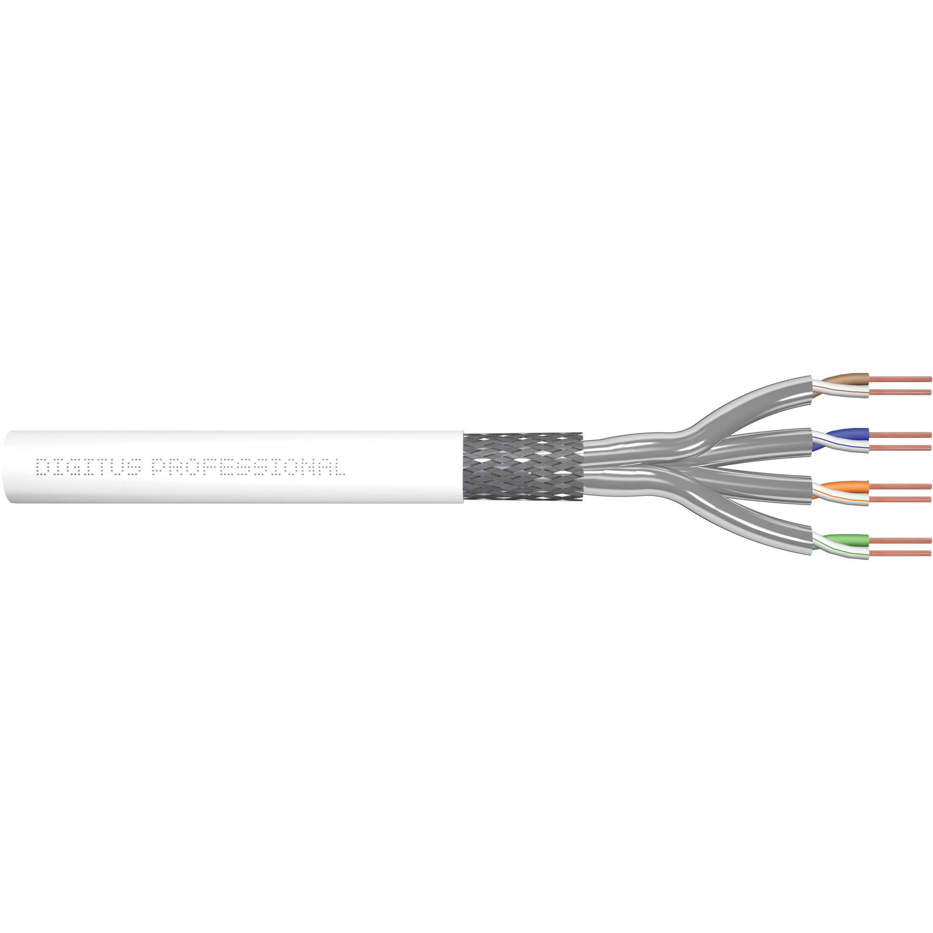 Kabel za opskrbu DIGITUS Professional (305 m, RAL 9003) bijela-0