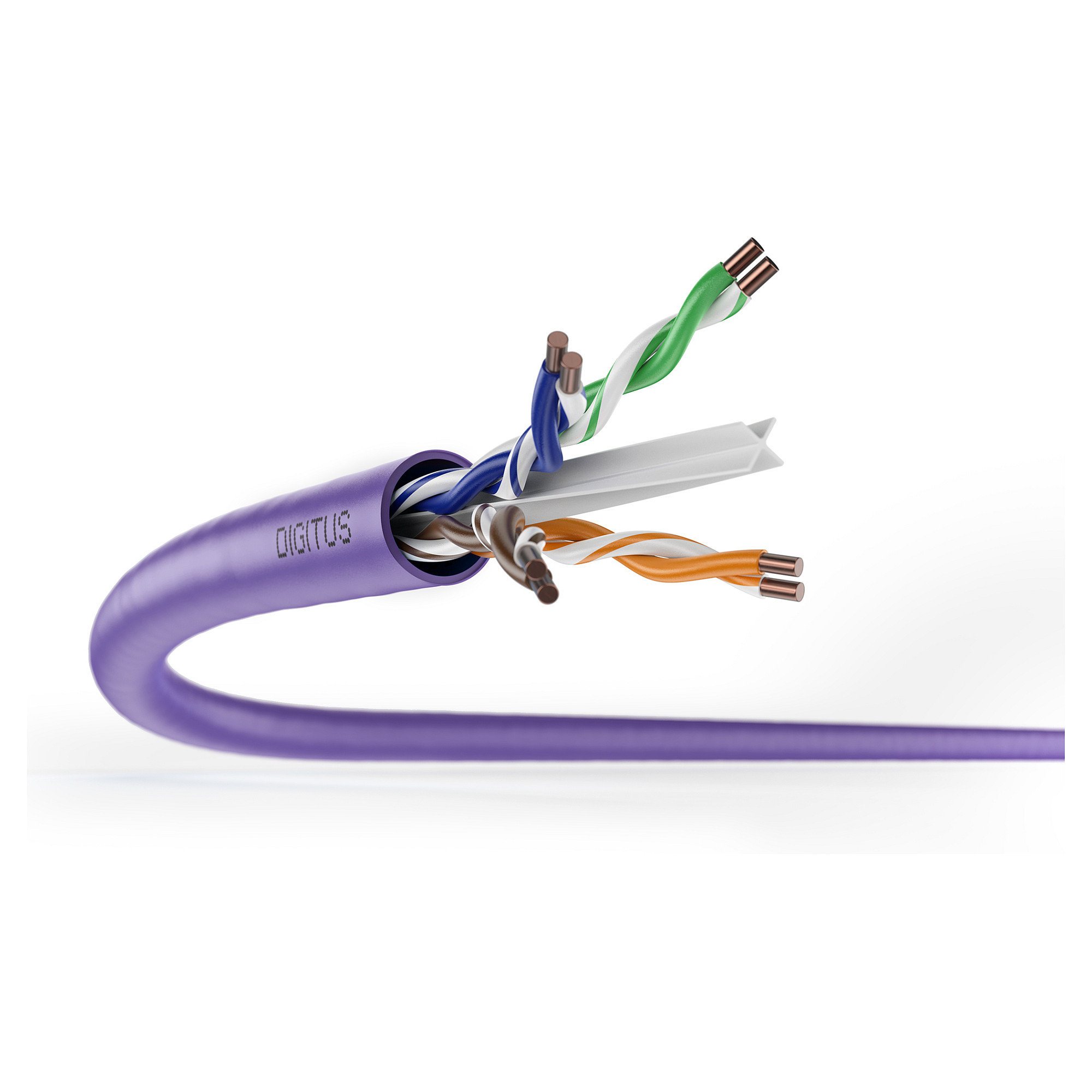 Kabel DIGITUS Professional Bulk (305 m) ljubičasta-4