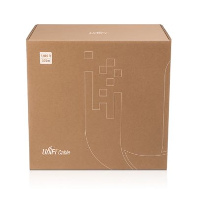 Ubiquiti UniFi bulk cable - 305 m - white