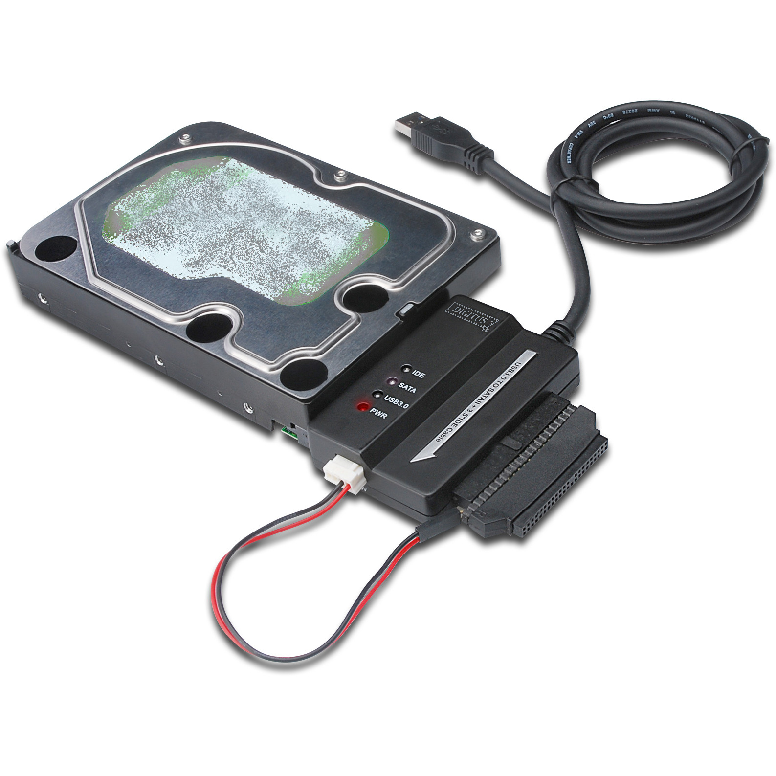 Spremnik DIGITUS DA-70325 (kontroler za pohranu, ATA / SATA 3Gb/s, USB 3.0)-3